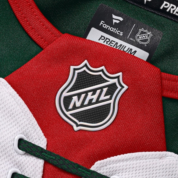Minnesota Wild Away Premium Custom Jersey - White/Green - Image 6