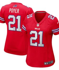 Jordan Poyer Buffalo Bills Nike Women's Player Jersey - Red