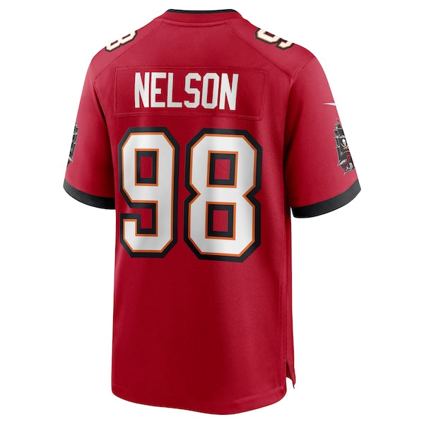 Anthony Nelson Tampa Bay Buccaneers Nike Game Jersey - Red - Image 3