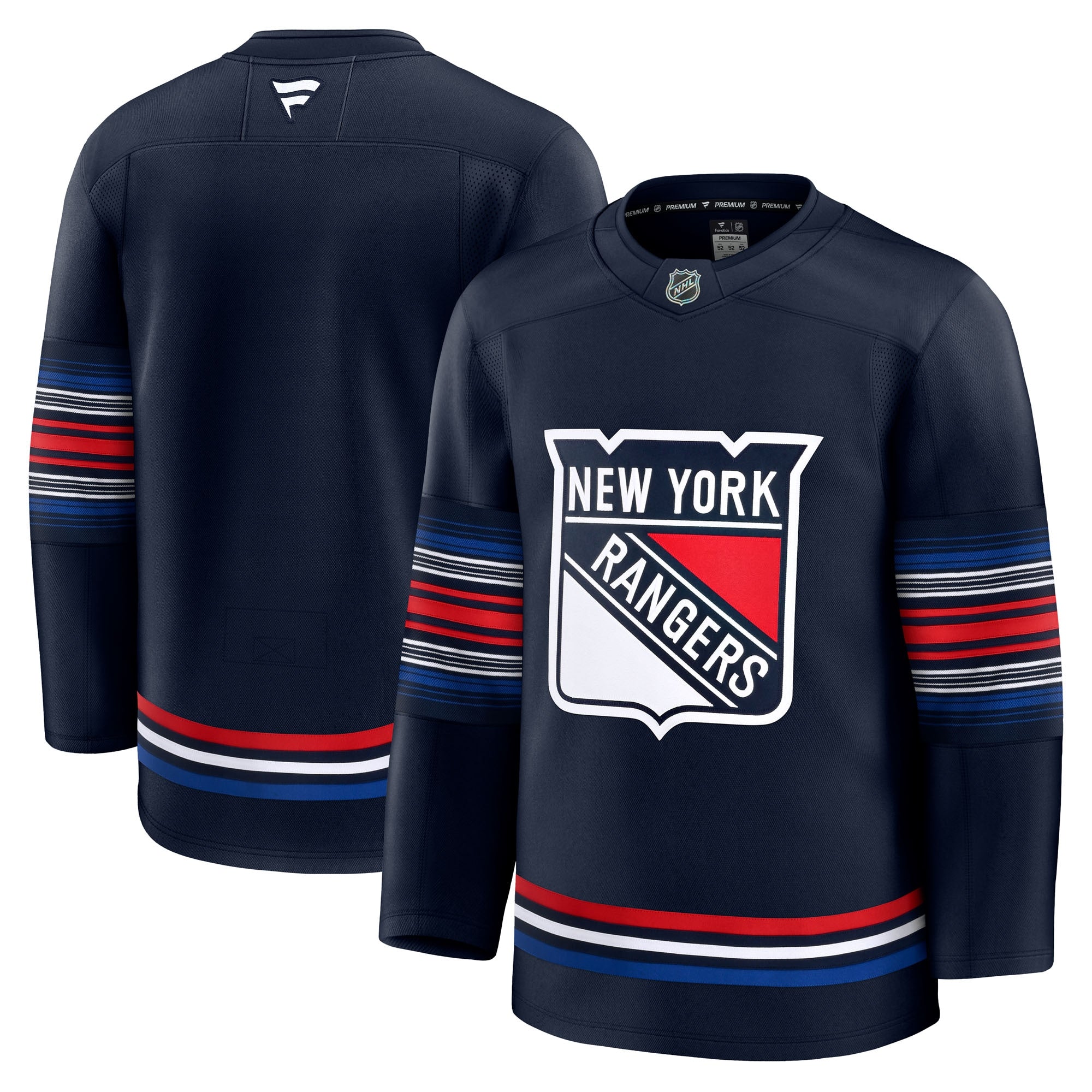 New York Rangers Home Premium Jersey - Blue/White/Navy - Image 12