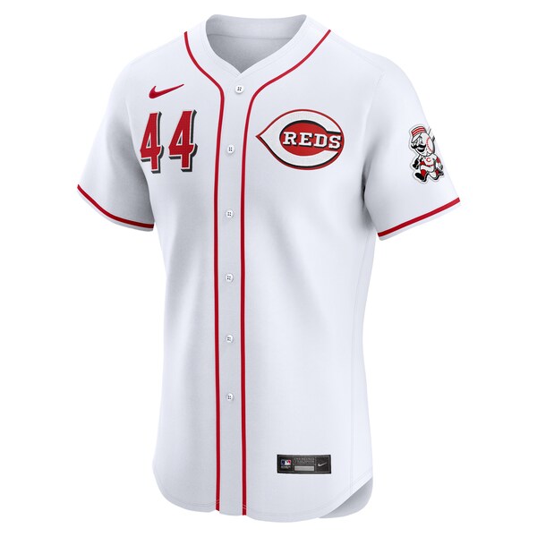 Elly De La Cruz Cincinnati Reds Nike Home Elite Player Jersey - White - Image 2