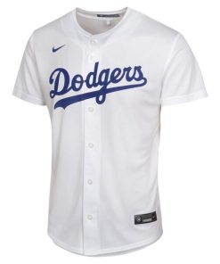 Alternative view of Freddie Freeman Los Angeles Dodgers Nike Youth Home Game Player Jersey - White