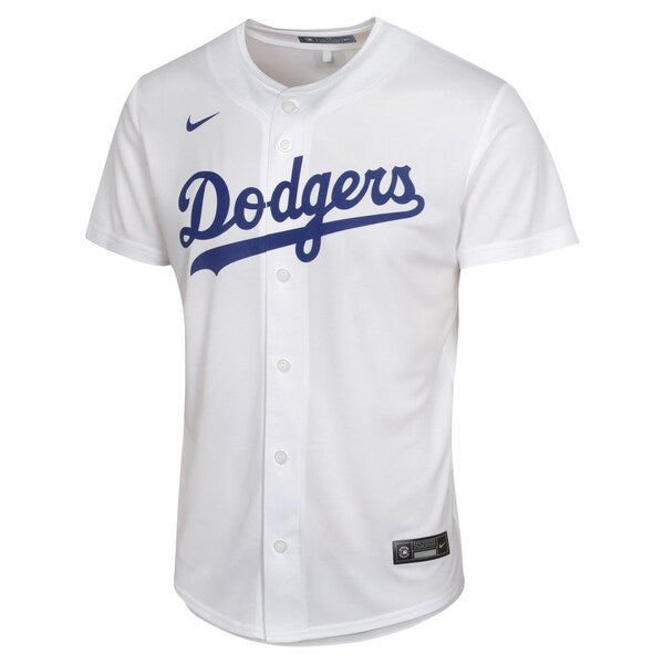 Freddie Freeman Los Angeles Dodgers Nike Youth Home Game Player Jersey - White - Image 2