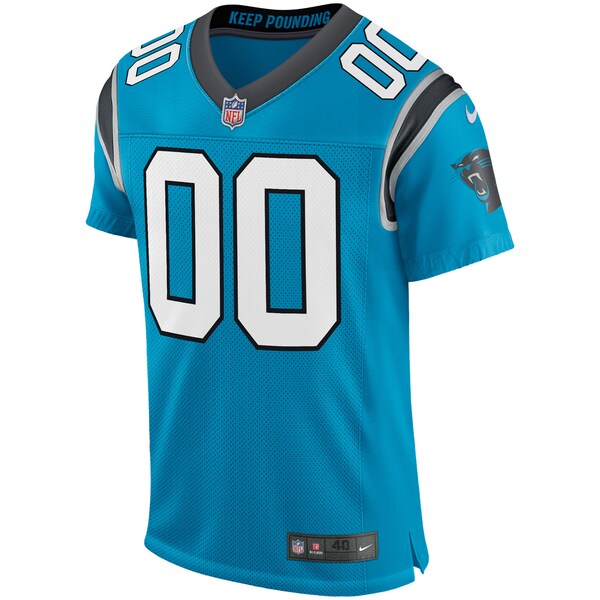 Carolina Panthers Nike Classic Elite Custom Jersey - Blue - Image 2