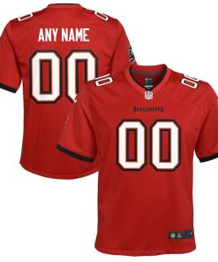 Nike Tampa Bay Buccaneers Youth Custom Game Jersey - Red