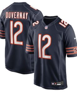 Devin Duvernay Chicago Bears Nike Team Game Jersey -  Navy