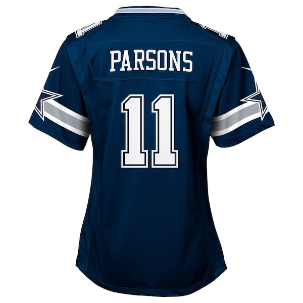 Micah Parsons Dallas Cowboys Nike Girls Youth Game Jersey - Navy - Image 3