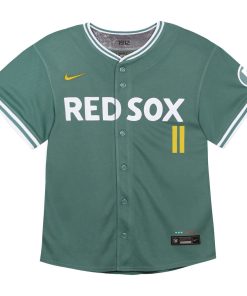 Alternative view of Rafael Devers Boston Red Sox Nike Toddler 2025 City Connect Limited Jersey - Green