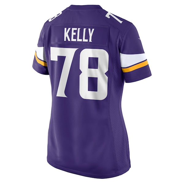 Ryan Kelly Minnesota Vikings Nike Women's Team Game Jersey - Purple - Image 3