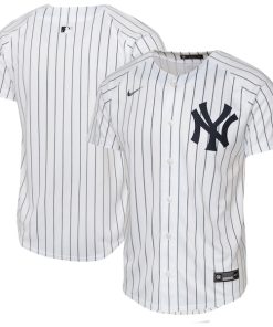 New York Yankees Nike Youth Home Blank Limited Baseball Jersey - White