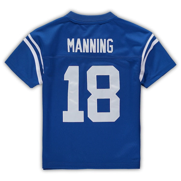 Peyton Manning Indianapolis Colts Male Preschool Retired Legacy Jersey - Royal - Image 3