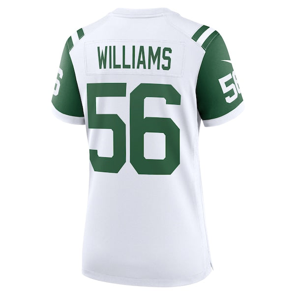 Quincy Williams New York Jets Nike Women's Classic Alternate Player Game Jersey - White - Image 3