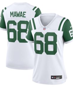 Kevin Mawae New York Jets Nike Women's Classic Alternate Retired Player Game Jersey - White