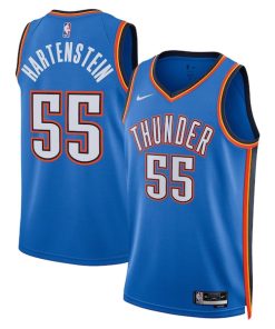 Isaiah Hartenstein Oklahoma City Thunder Nike Unisex Swingman Jersey - Icon Edition - Blue