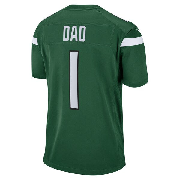 Number 1 Dad New York Jets Nike Game Jersey - Gotham Green - Image 3