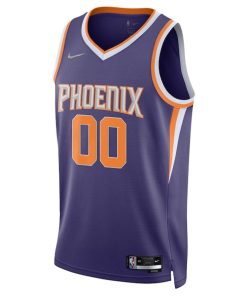 Alternative view of Phoenix Suns Nike 2021/22 Diamond Swingman Custom Jersey - Icon Edition - Purple