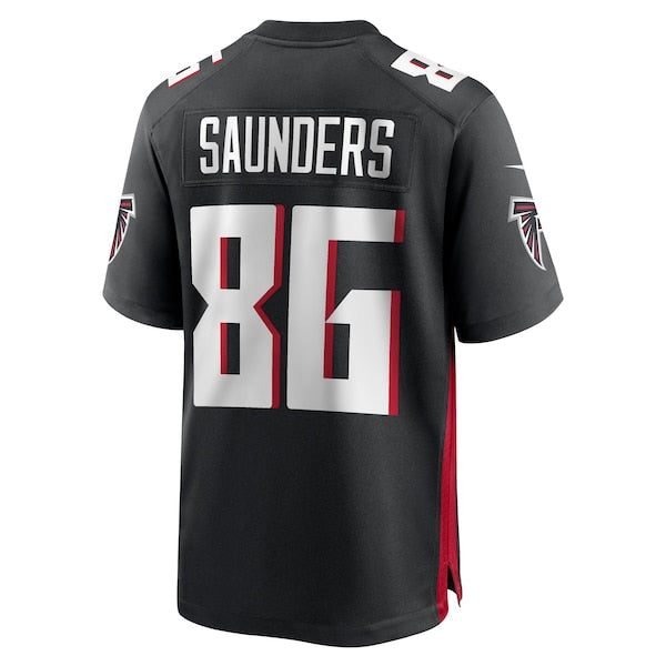 CJ Saunders Atlanta Falcons Nike Team Game Jersey - Black - Image 3