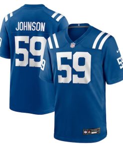 Buddy Johnson Indianapolis Colts Nike Team Game Jersey -  Royal