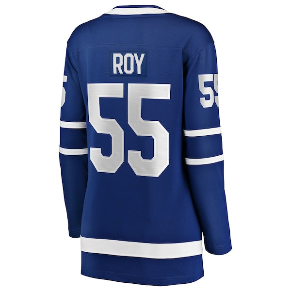 Nicolas Roy Toronto Maple Leafs Women's Home Breakaway Jersey - Blue - Image 3