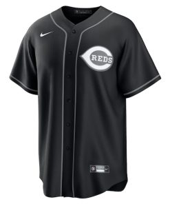 Alternative view of Elly De La Cruz Cincinnati Reds Nike  Replica Player Jersey - Black