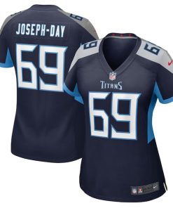 Alternative view of Sebastian Joseph-Day Tennessee Titans Nike Women's  Game Jersey -  Navy