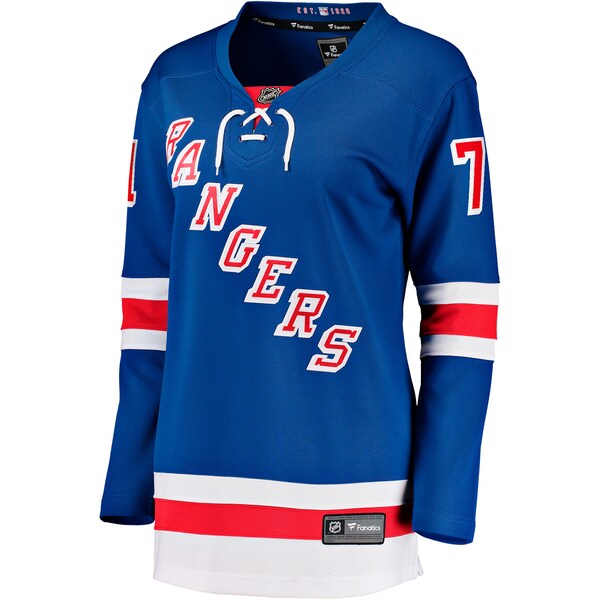 Juuso Parssinen New York Rangers Women's Home Breakaway Player Jersey - Blue - Image 2