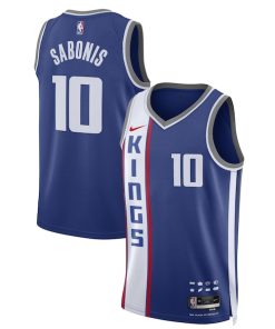 Domantas Sabonis Sacramento Kings Nike Unisex 2023/24 Swingman Jersey - Blue - City Edition