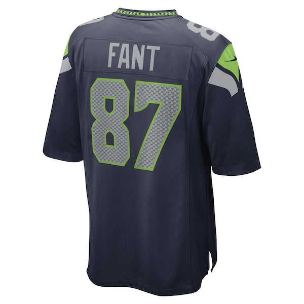 Noah Fant Seattle Seahawks Nike Game Player Jersey - College Navy - Image 3