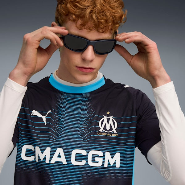 Olympique Marseille Puma 2025/26 Replica Away Jersey - Navy/White - Image 9