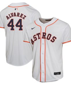 Yordan Alvarez Houston Astros Nike Youth Home Game Player Jersey - White