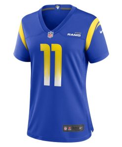 Alternative view of Brett Rypien Los Angeles Rams Nike Women's Home Game Jersey - Royal