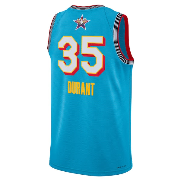 Kevin Durant Jordan Brand Unisex 2025 NBA All-Star Game Swingman Player Jersey - Light Blue - Image 3
