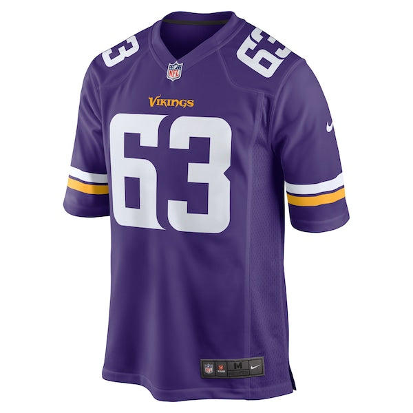 Coy Cronk Minnesota Vikings Nike Team Game Jersey - Purple - Image 2