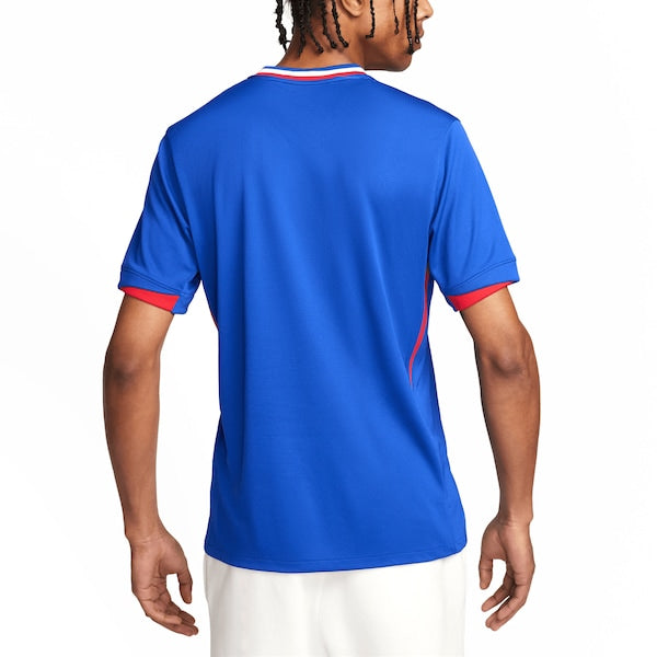 France National Team Nike 2024 Home Replica Blank Jersey - Blue - Image 5