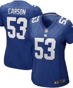 Harry Carson New York Giants Nike Women's Game Retired Player Jersey - Royal