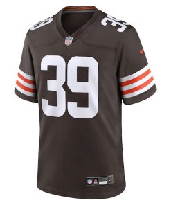 Alternative view of Khaleke Hudson Cleveland Browns Nike Team Game Jersey -  Brown