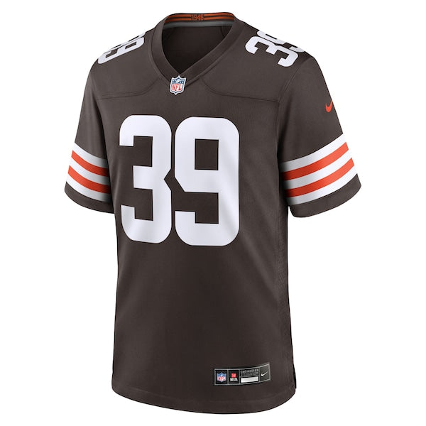 Khaleke Hudson Cleveland Browns Nike Team Game Jersey - Brown - Image 2