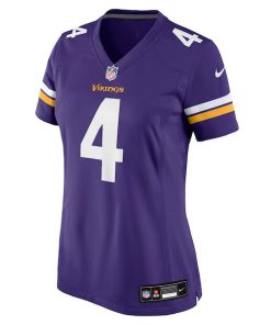 Alternative view of Rondale Moore Minnesota Vikings Nike Women's Team Game Jersey -  Purple