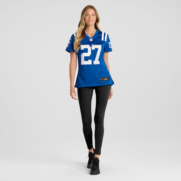 Trey Sermon Indianapolis Colts Nike Women's Team Game Jersey - Royal - Image 4