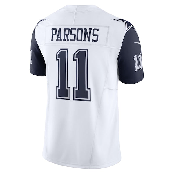Micah Parsons Dallas Cowboys Nike Vapor F.U.S.E. Limited Jersey - White - Image 3