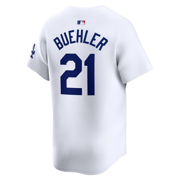 Walker Buehler Los Angeles Dodgers Nike Home Limited Player Jersey - White - Image 3