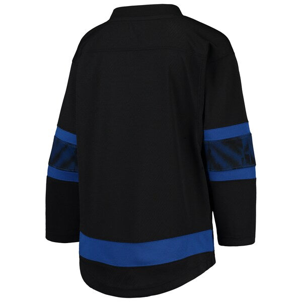 Toronto Maple Leafs Youth Alternate Replica Team Jersey - Black - Image 5