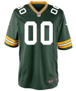 Alternative view of Green Bay Packers Nike Youth Custom Game Jersey - Green