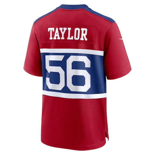 Lawrence Taylor New York Giants Nike Alternate Retired Player Game Jersey - Century Red - Image 3