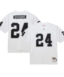 Charles Woodson Las Vegas Raiders Legacy Replica Jersey - White