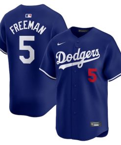 Freddie Freeman Los Angeles Dodgers Nike Alternate Limited Player Jersey?¨C Royal