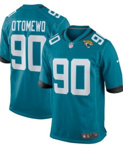 Esezi Otomewo Jacksonville Jaguars Nike Team Game Jersey -  Teal