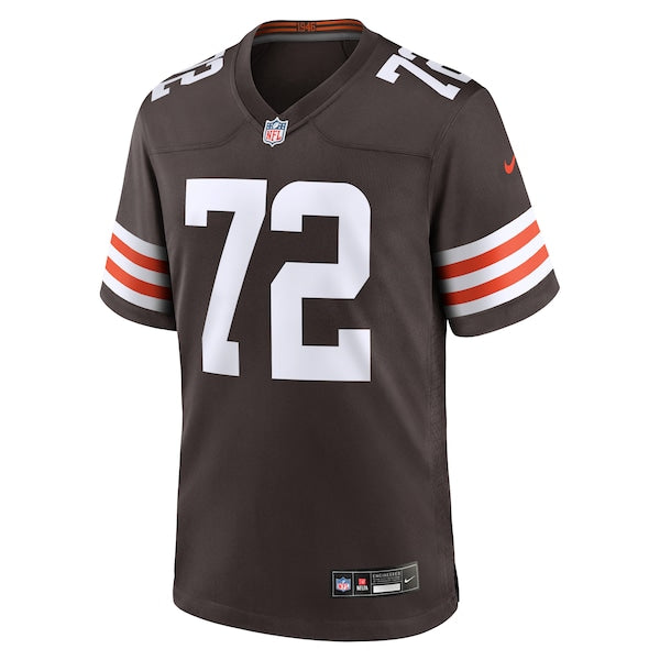 Quinton Jefferson Cleveland Browns Nike Team Game Jersey - Brown - Image 2