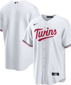 Minnesota Twins Nike Home Replica Team Jersey - White