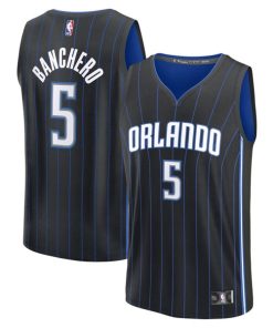 Paolo Banchero Orlando Magic  Fast Break Replica Player Jersey - Icon Edition - Black